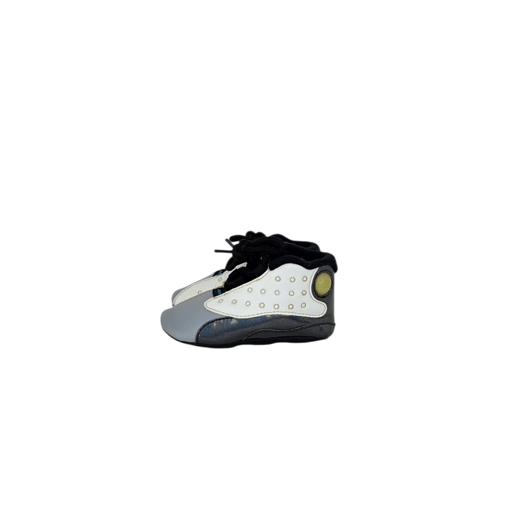 Air Jordan 13 Retro Barons Baby Shoes Soft Bottom Sneakers 552664-115 Size 3C